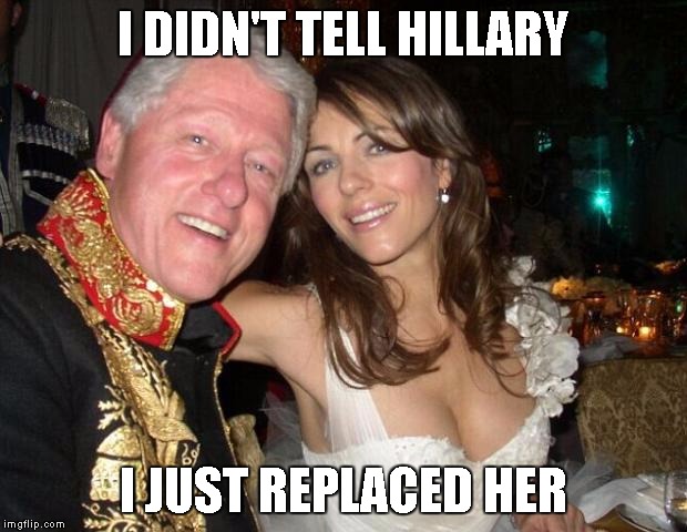 New intern | I DIDN'T TELL HILLARY I JUST REPLACED HER | image tagged in new intern | made w/ Imgflip meme maker