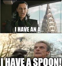 I HAVE A SPOON! | image tagged in i have an army | made w/ Imgflip meme maker