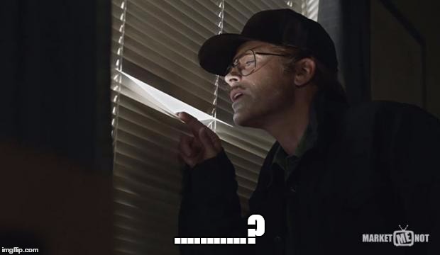 paranoid rob lowe | ...........? | image tagged in paranoid rob lowe | made w/ Imgflip meme maker