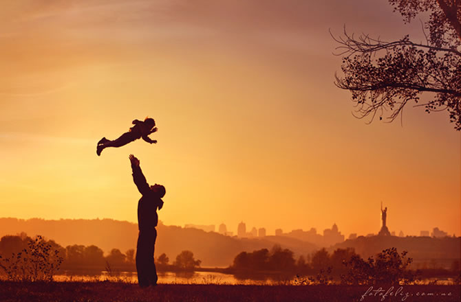 Happy Child Toss Blank Meme Template