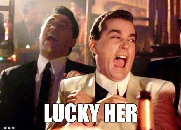 LUCKY HER | made w/ Imgflip meme maker