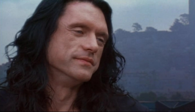 High Quality Tommy Wiseau Rooftop Blank Meme Template