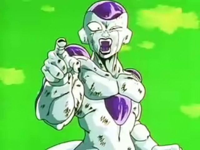 High Quality Bad Luck Frieza Blank Meme Template