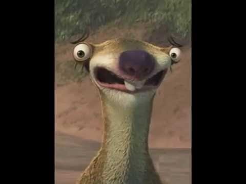 Sid the sloth Blank Meme Template