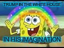 TRUMP IN THE WHITE HOUSE IN HIS IMAGINATION | made w/ Imgflip meme maker