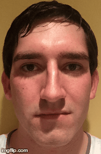 Growing a beard in 30 days | image tagged in gifs | made w/ Imgflip images-to-gif maker