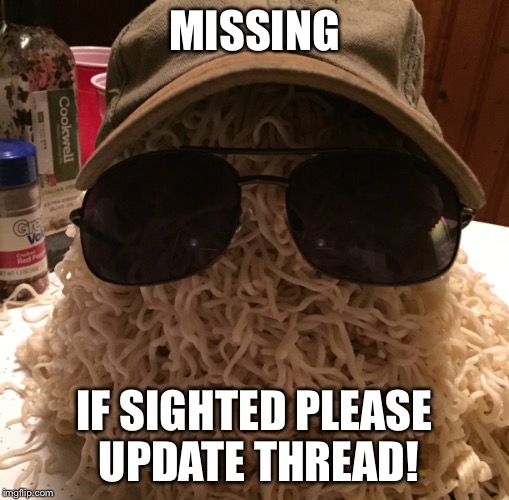 MISSING IF SIGHTED PLEASE UPDATE THREAD! | made w/ Imgflip meme maker