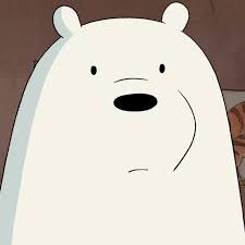 High Quality Ice Bear Approves  Blank Meme Template