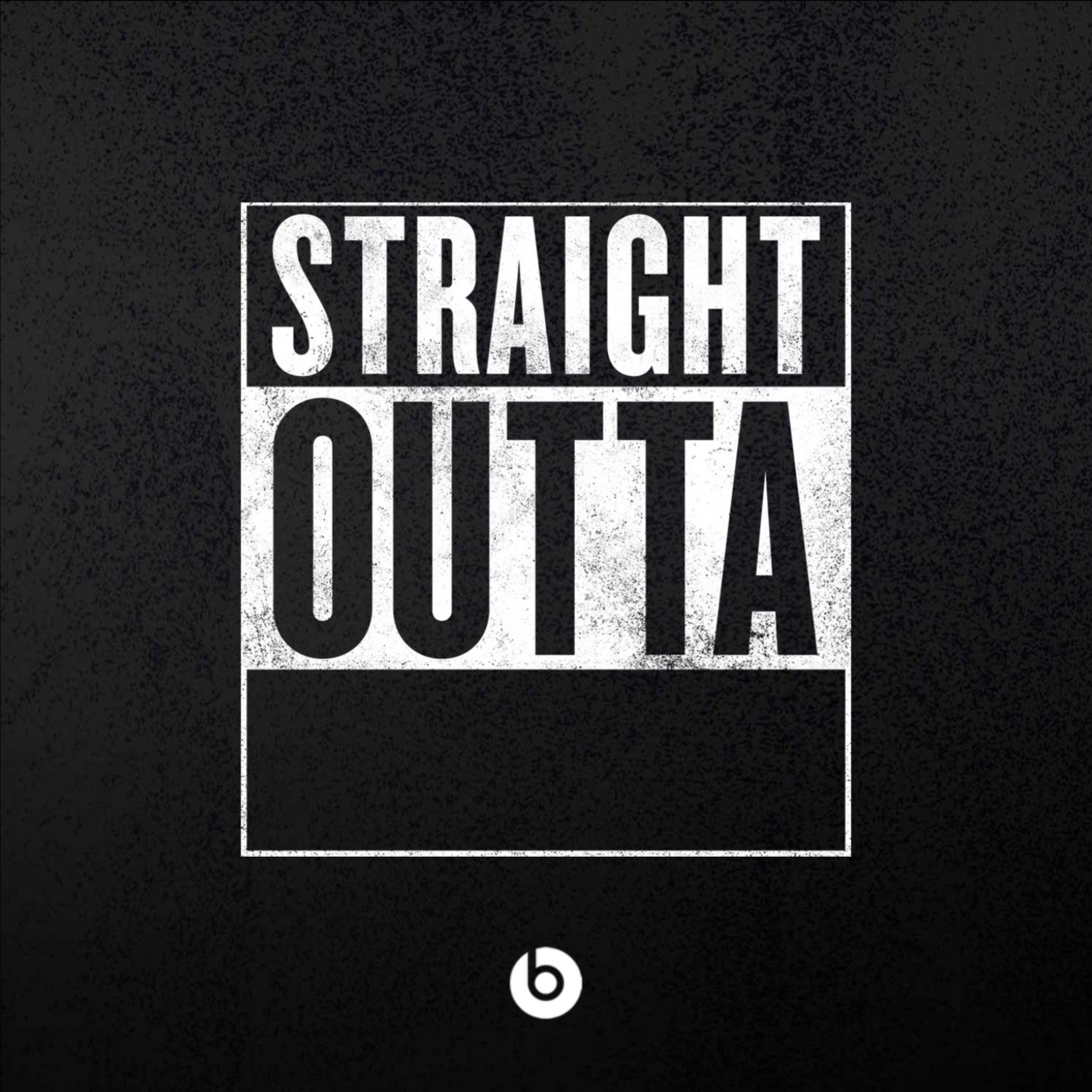 straight outta Blank Meme Template