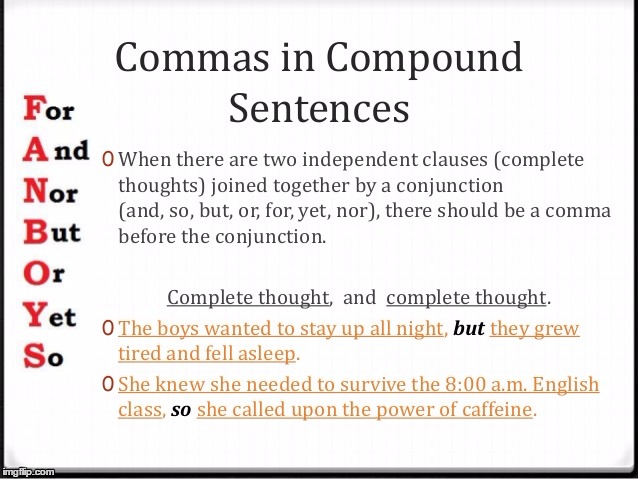 Comma Splices | . | image tagged in comma splices | made w/ Imgflip meme maker