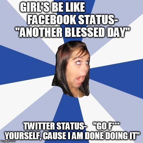 Annoying Facebook Status Meme