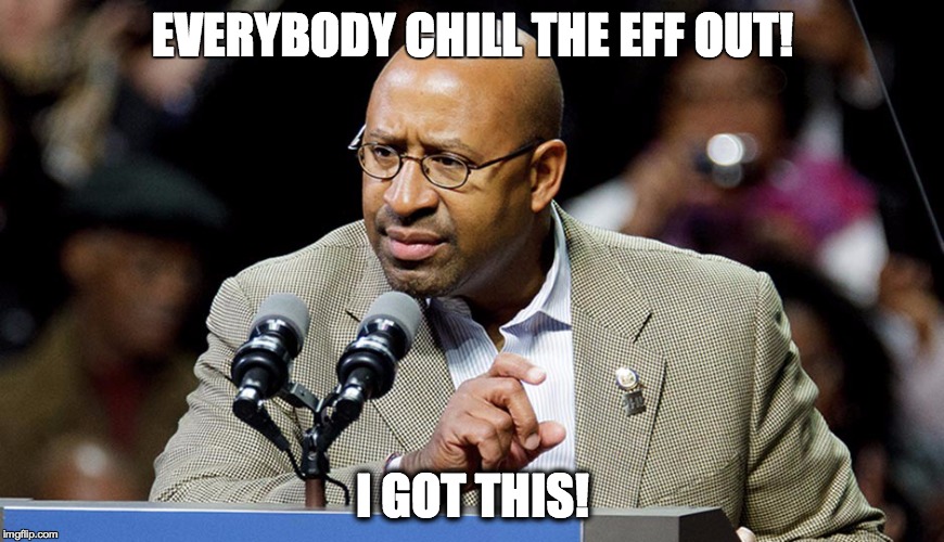 EVERYBODY CHILL THE EFF OUT! I GOT THIS! | image tagged in nutter | made w/ Imgflip meme maker