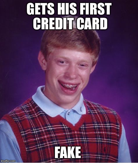 Credit card - Imgflip