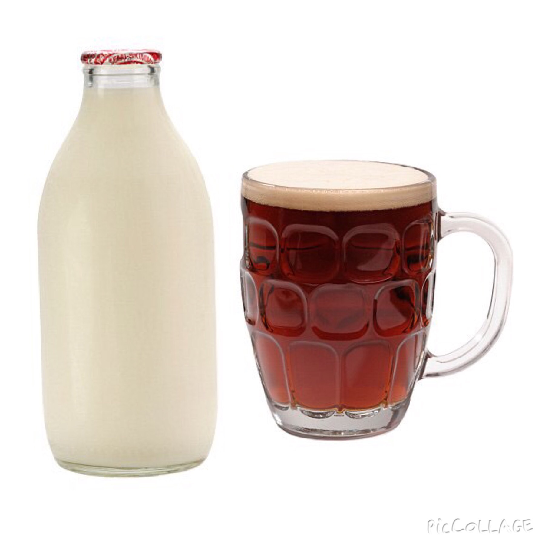 High Quality Pint of Milk Pint of Beer  Blank Meme Template