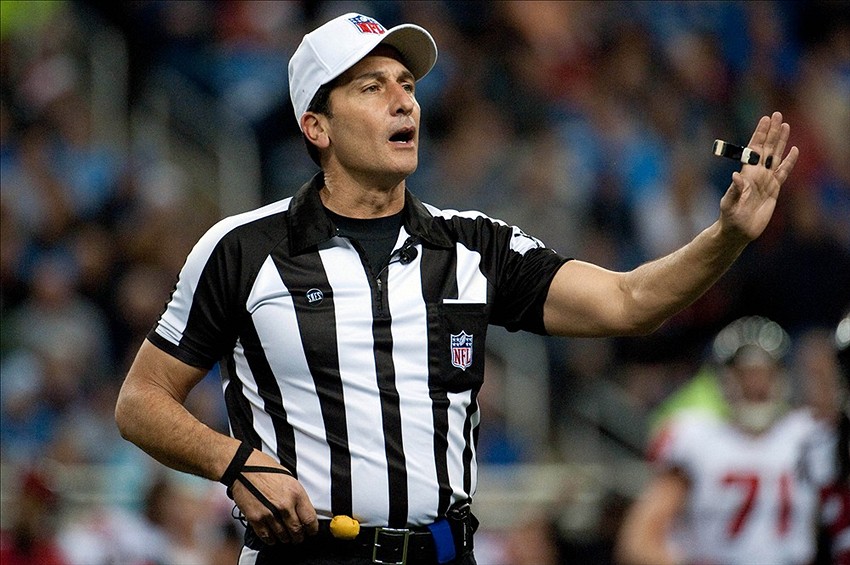 flag on the play referee Blank Template - Imgflip