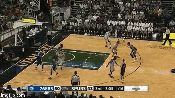 Livio Jean-Charles Block | image tagged in gifs,livio jean-charles,livio jean-charles block,livio jean-charles san antonio spurs,livio jean-charles summer league,livio jea | made w/ Imgflip video-to-gif maker