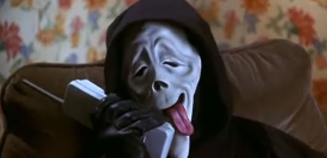Ghostface Scary Movie Blank Meme Template
