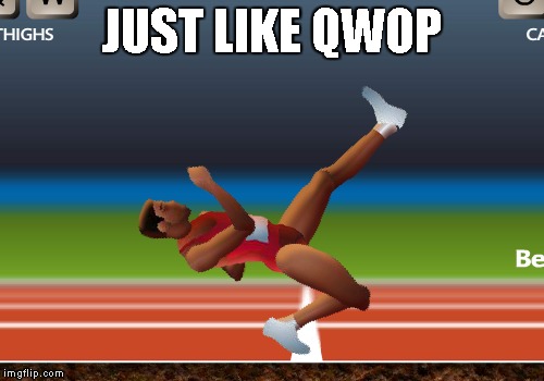 JUST LIKE QWOP | made w/ Imgflip meme maker