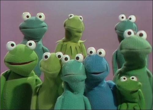 Muppet Frogs Blank Meme Template