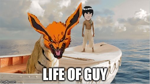 Life of Guy | LIFE OF GUY | image tagged in life of pi,guy sensei | made w/ Imgflip meme maker