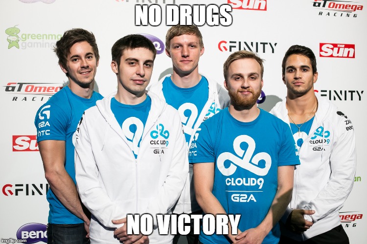 NO DRUGS NO VICTORY | made w/ Imgflip meme maker