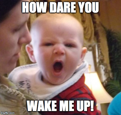image tagged in angry baby | made w/ Imgflip meme maker