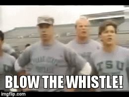 Blow the Whistle! | BLOW THE WHISTLE! | image tagged in gifs | made w/ Imgflip video-to-gif maker