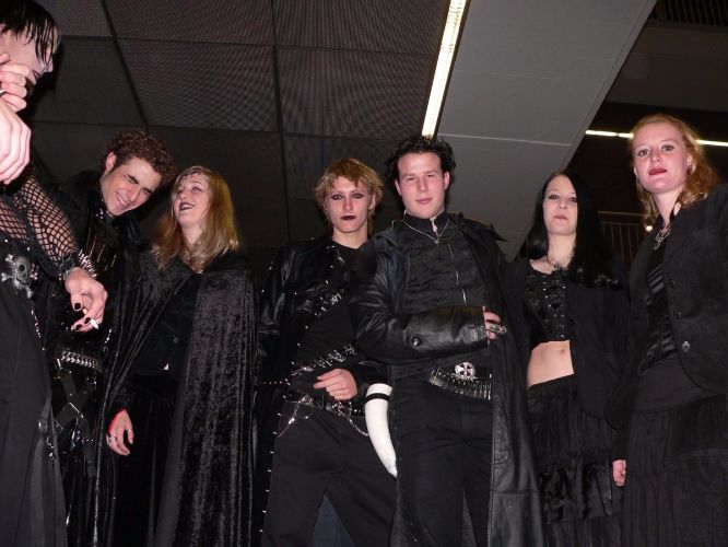 High Quality Goth People Blank Meme Template