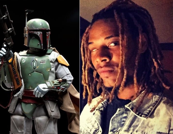 BOBA FETTY WAP Blank Meme Template