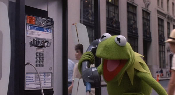 Kermit Phone Blank Meme Template
