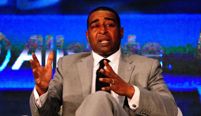 cris carter fall guy Blank Meme Template