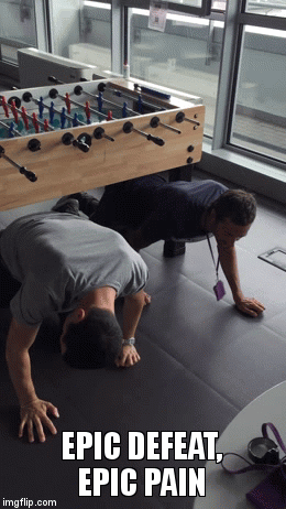 EPIC DEFEAT, EPIC PAIN | image tagged in gifs | made w/ Imgflip video-to-gif maker