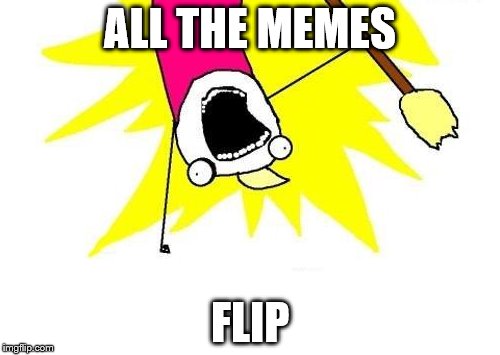 X All The Y | ALL THE MEMES FLIP | image tagged in memes,x all the y | made w/ Imgflip meme maker