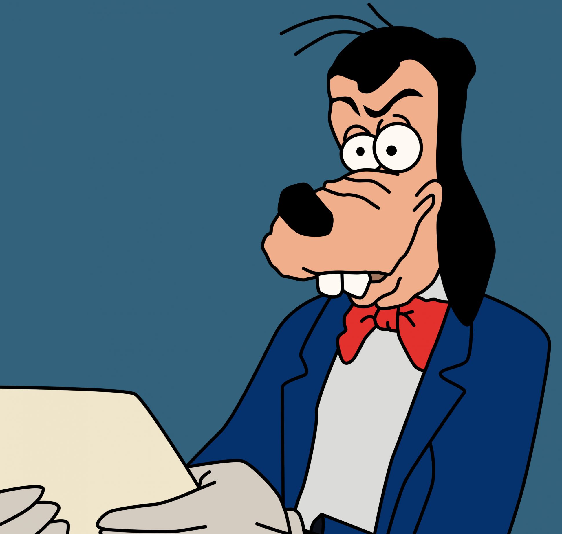 High Quality goofy what am i reading Blank Meme Template