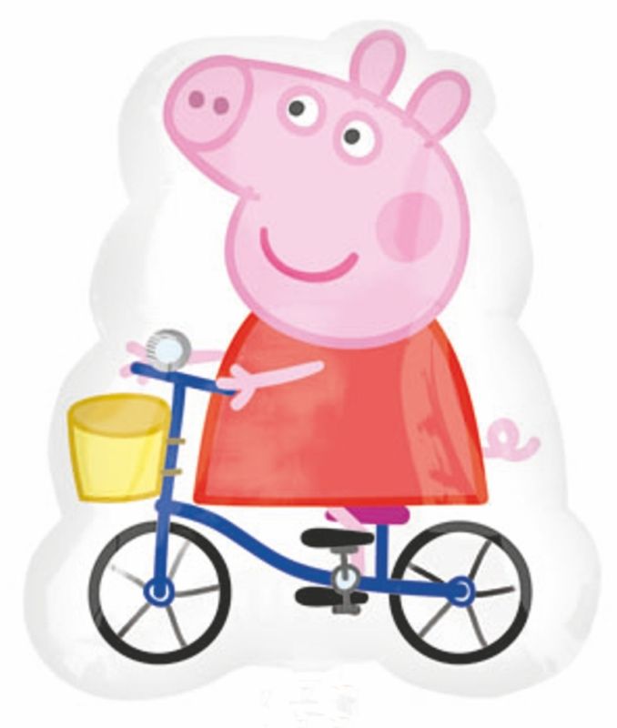 peppa pig bike Blank Meme Template