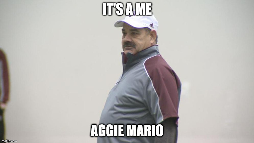 IT'S A ME AGGIE MARIO | made w/ Imgflip meme maker