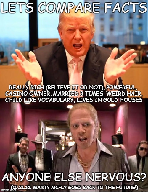 biff tannen for president meme