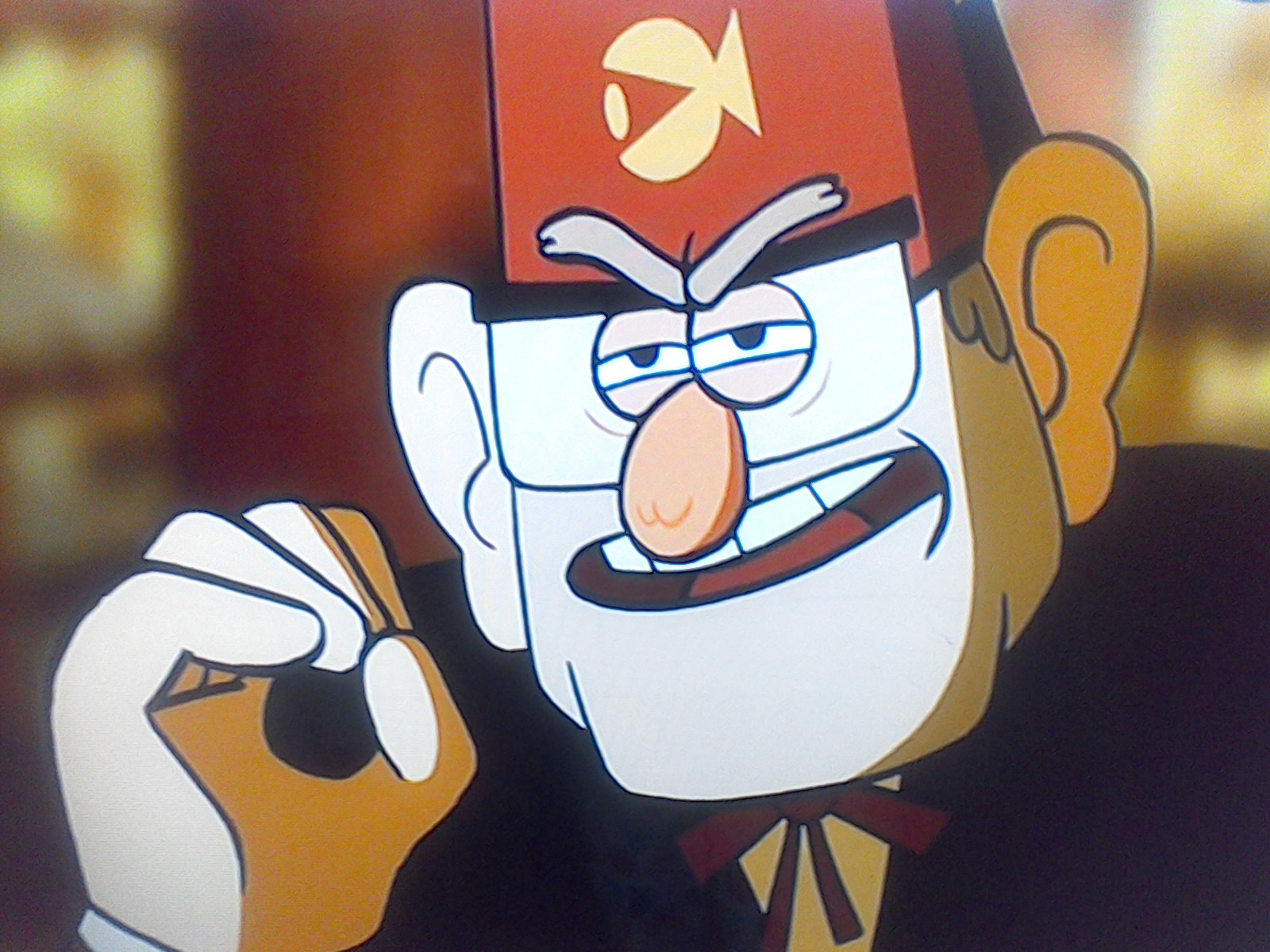 Grunkle Stan: One does not simply Blank Meme Template