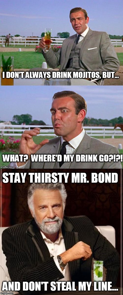 Mr Bond You Are Not The Most Interesting Man In The World Imgflip 