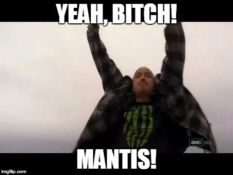 YEAH, B**CH! MANTIS! | made w/ Imgflip meme maker