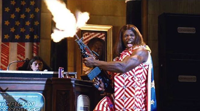 president camacho Blank Meme Template