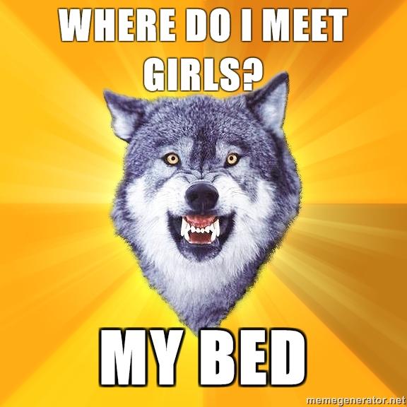 Courage Wolf Meme | image tagged in memes,courage wolf