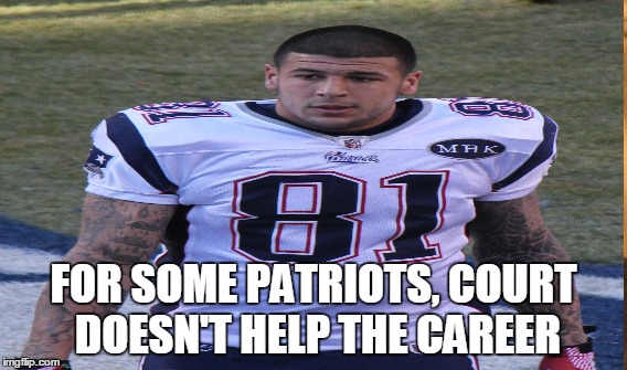 FOR SOME PATRIOTS, COURT DOESN'T HELP THE CAREER | image tagged in tom brady | made w/ Imgflip meme maker