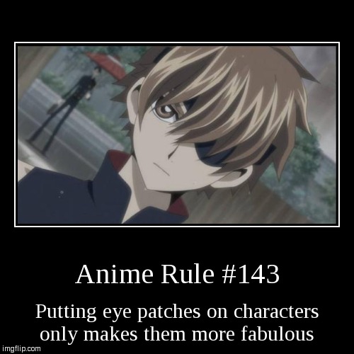 Anime Rule #143 | image tagged in funny,demotivationals,anime,anime rules,memes,funny memes | made w/ Imgflip demotivational maker