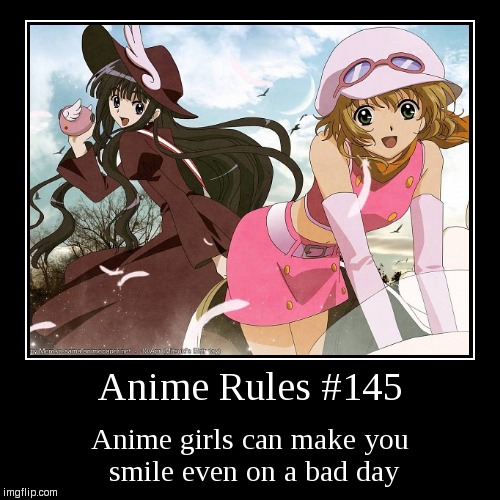 Anime Rule #145 | image tagged in funny,demotivationals,anime rules,anime,funny memes,original meme | made w/ Imgflip demotivational maker
