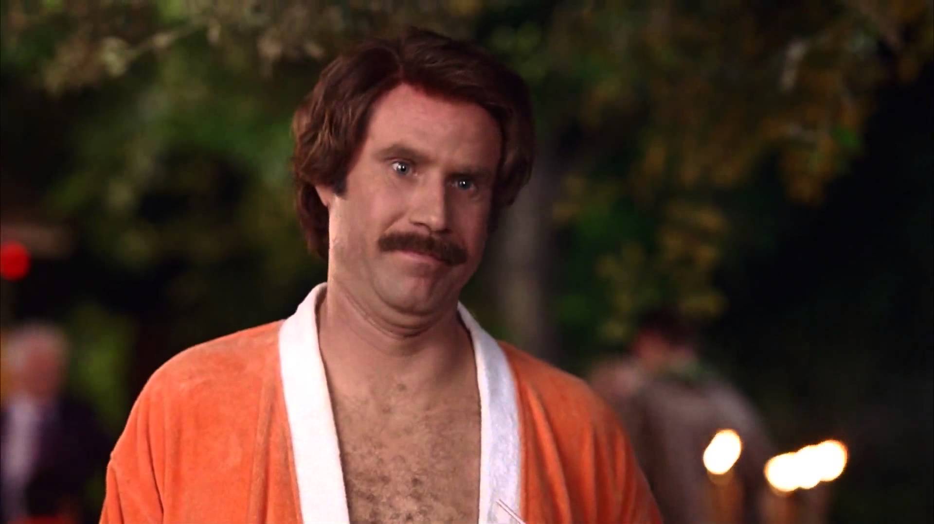 High Quality ron burgundy Blank Meme Template