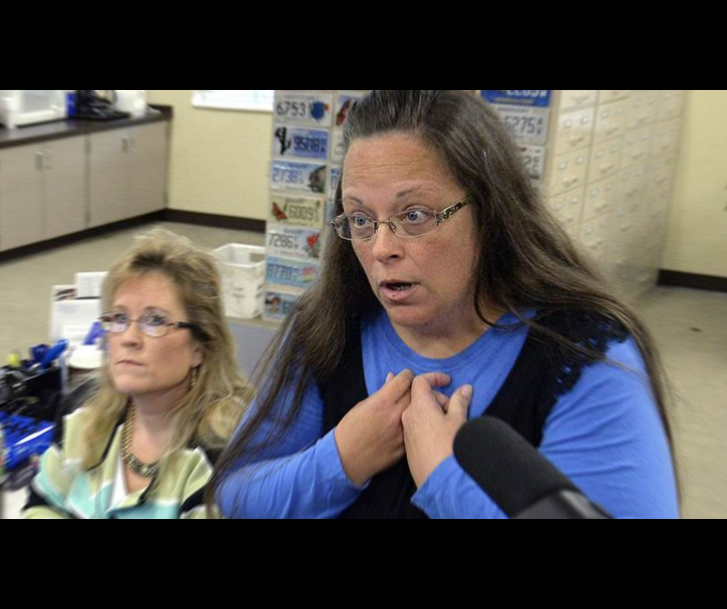 High Quality Kim Davis, Victim Blank Meme Template