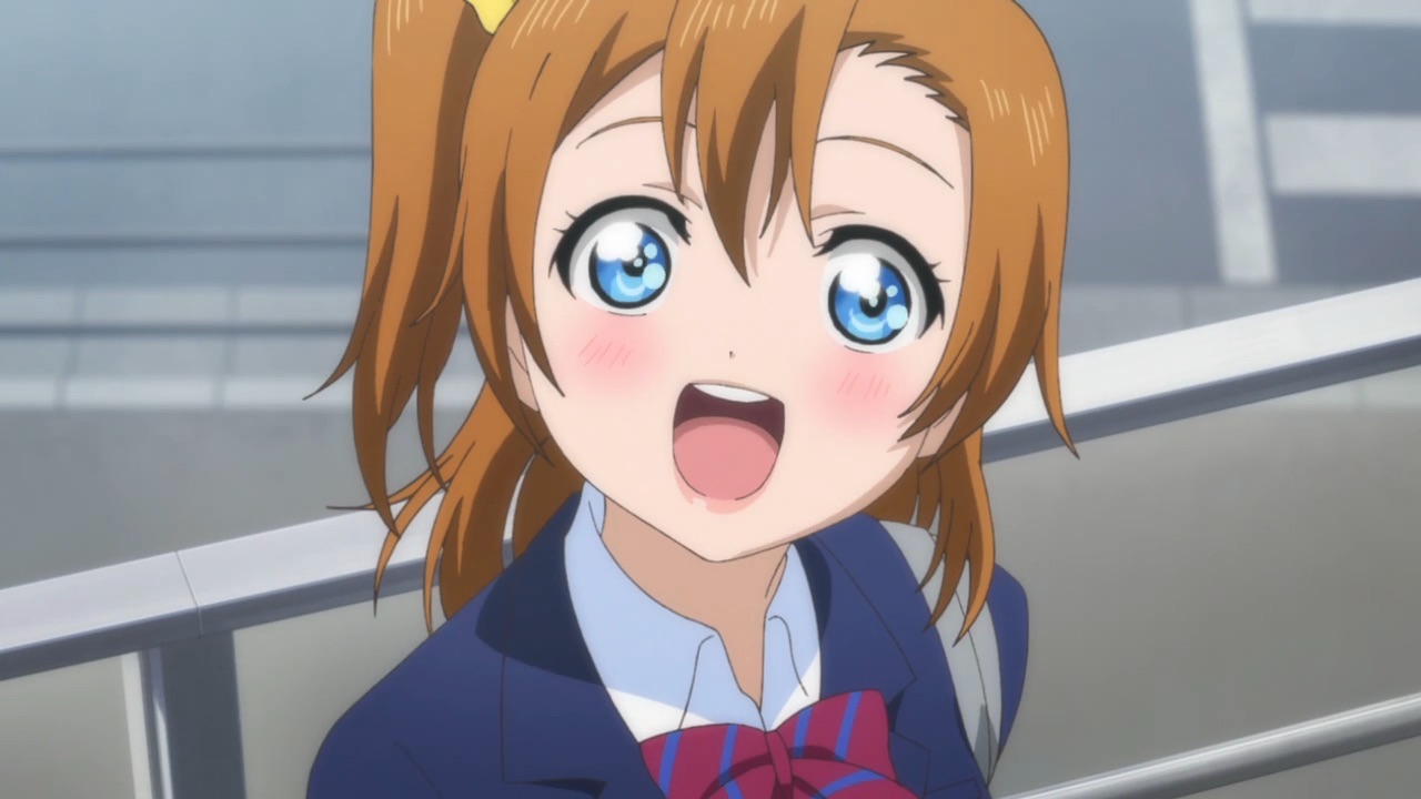 High Quality  Excited Anime Girl Blank Meme Template