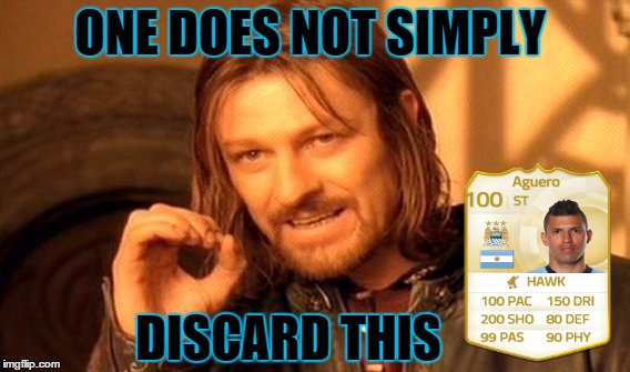 One Does Not Simply | ONE DOES NOT SIMPLY DISCARD THIS | image tagged in memes,one does not simply | made w/ Imgflip meme maker