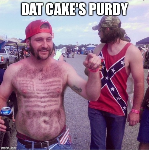 DAT CAKE'S PURDY | made w/ Imgflip meme maker